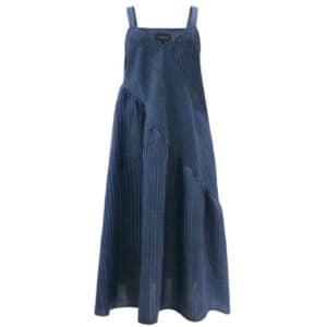 LIBERTÃ dame kjole ANNIEZETTE - Blue Pinstripe